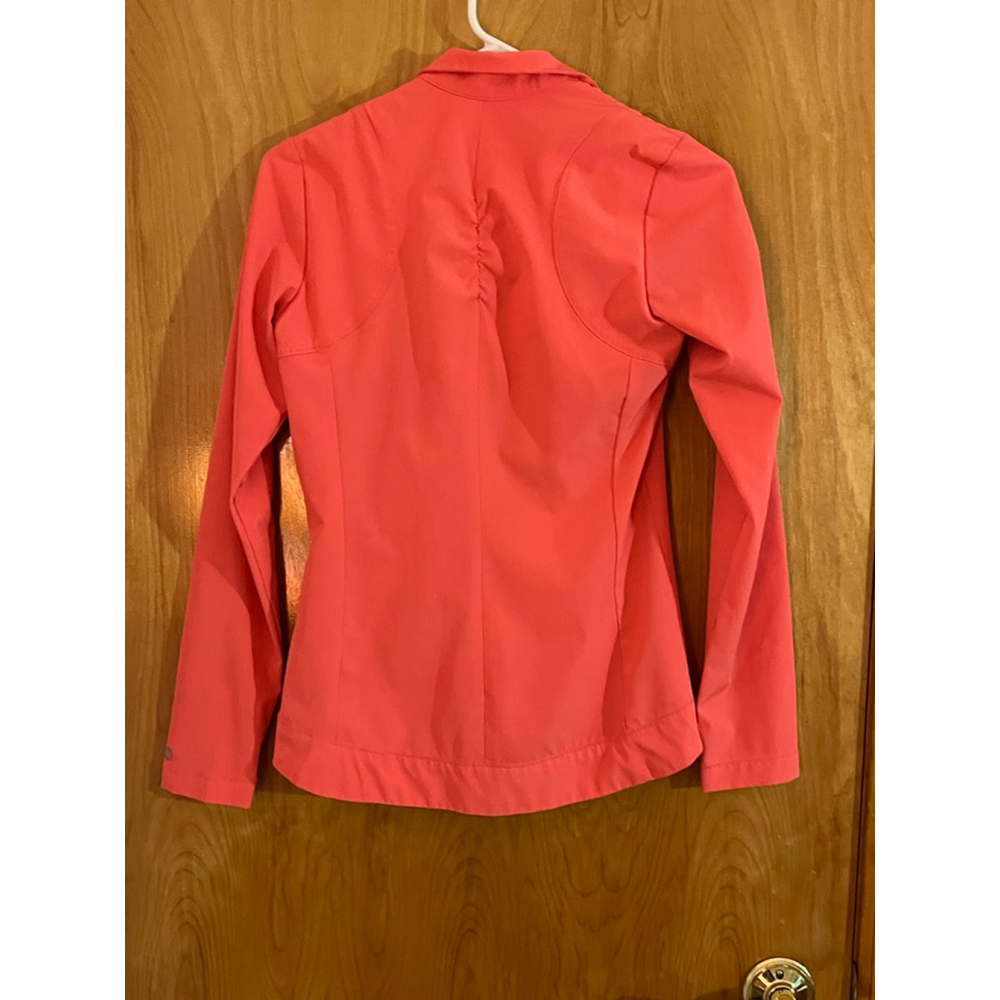 Barco One Womens Jacket Size XXS Crew Neck Full Zip Stretch Microfiber EUC - Picture 4 of 12